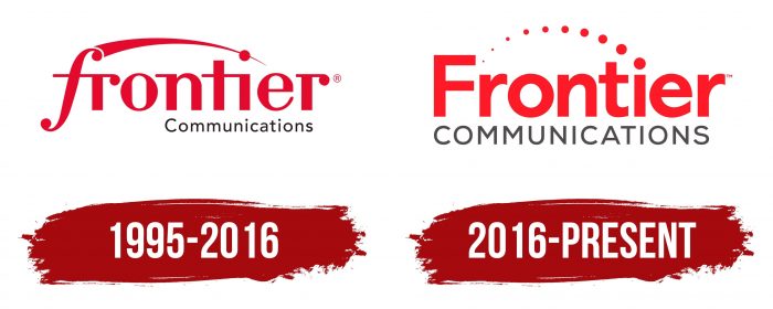 Evolution of the Frontier Communications Logo Frontier Communications Logo History