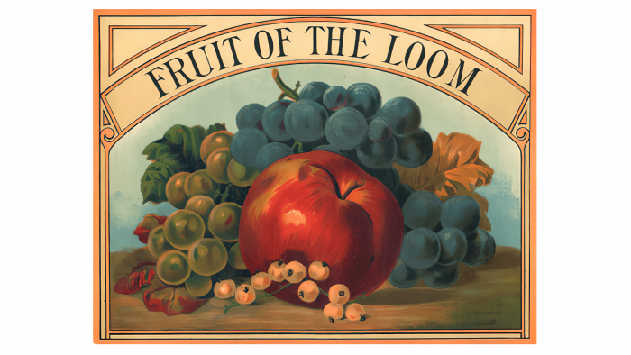 Fruit of the Loom Logo 1893-1927