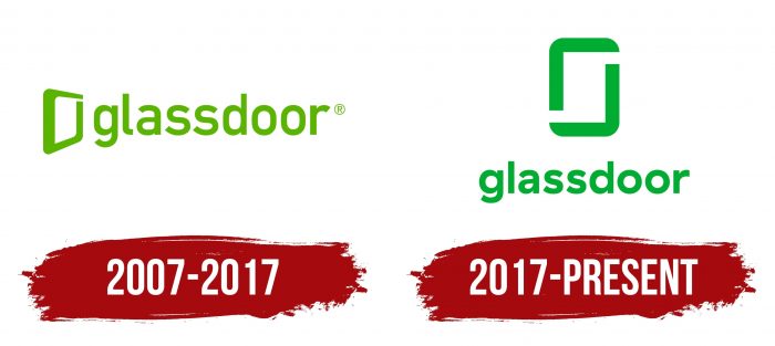 Glassdoor Logo History