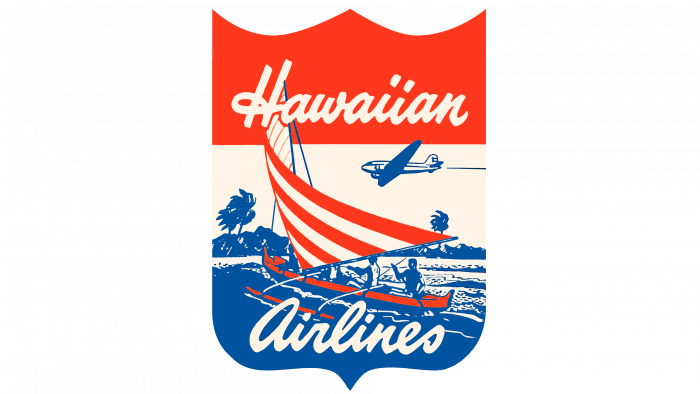 Hawaiian Airlines Logo 1940-1950