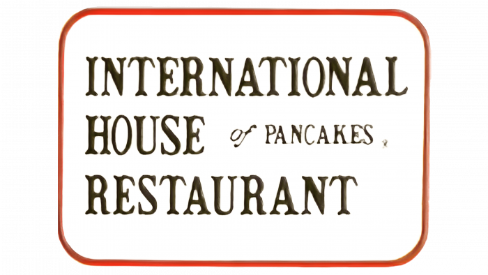 International House of Pancakes Logo 1982-1992