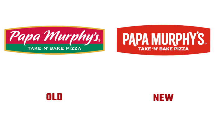 Papa Murphy's Old and New Logo (history)