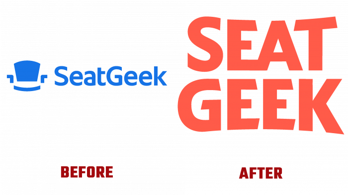 SeatGeek Before and After Logo (history)