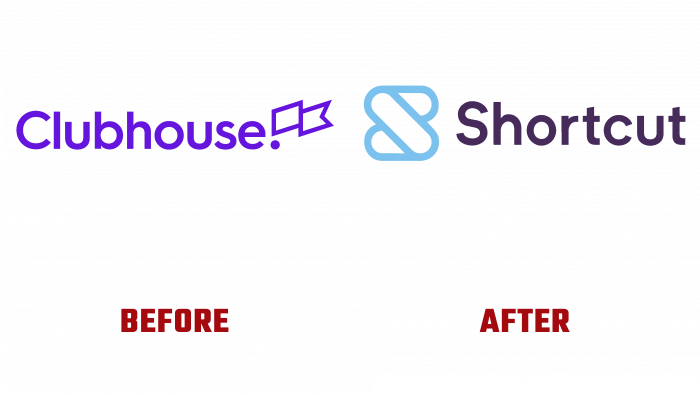 Shortcut Before and After Logo (history)