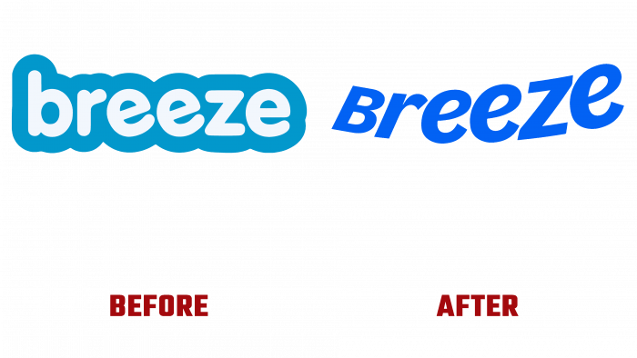 Breeze Before and After Logo (history)