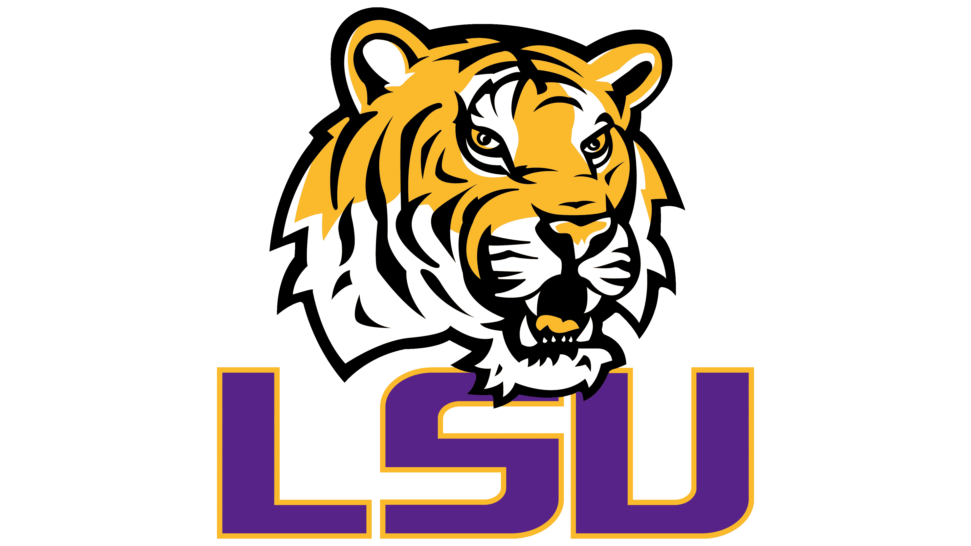 LSU Tigers Mascot Logo - NCAA Division I (a-c) (NCAA a-c) - Chris  Creamer's Sports Logos Page - SportsLogos.Net