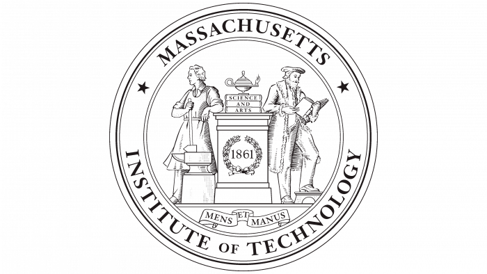 MIT Massachusets Institute Technology College Men's Black Size S - 5XL
