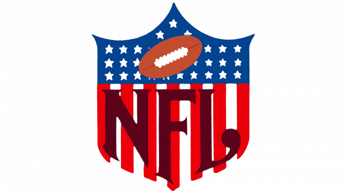 NFL Logo 1953-1958