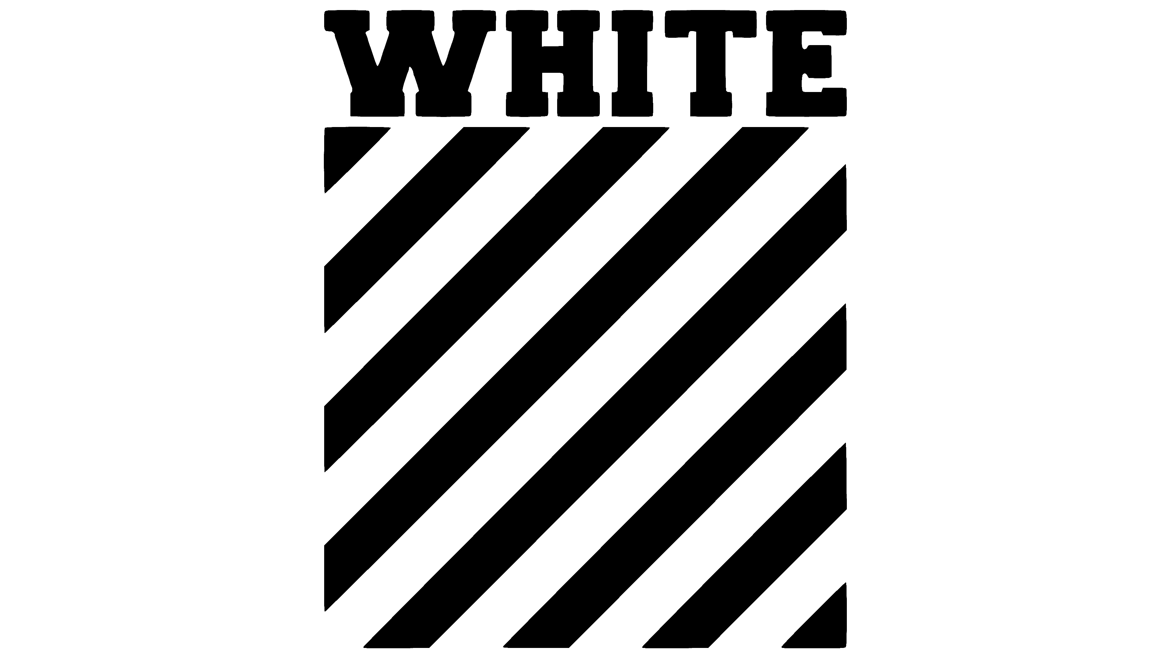 Off-White Logo Brand With Name Black Symbol Clothes Design Icon