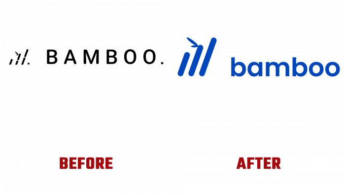 Bamboo Before and After Logo (history)