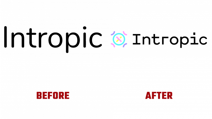 Intropic Before and After Logo (history)
