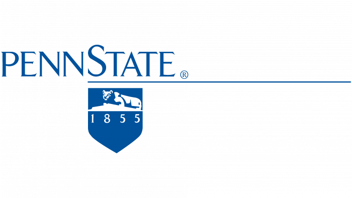 Penn State University Logo 1980s-2015