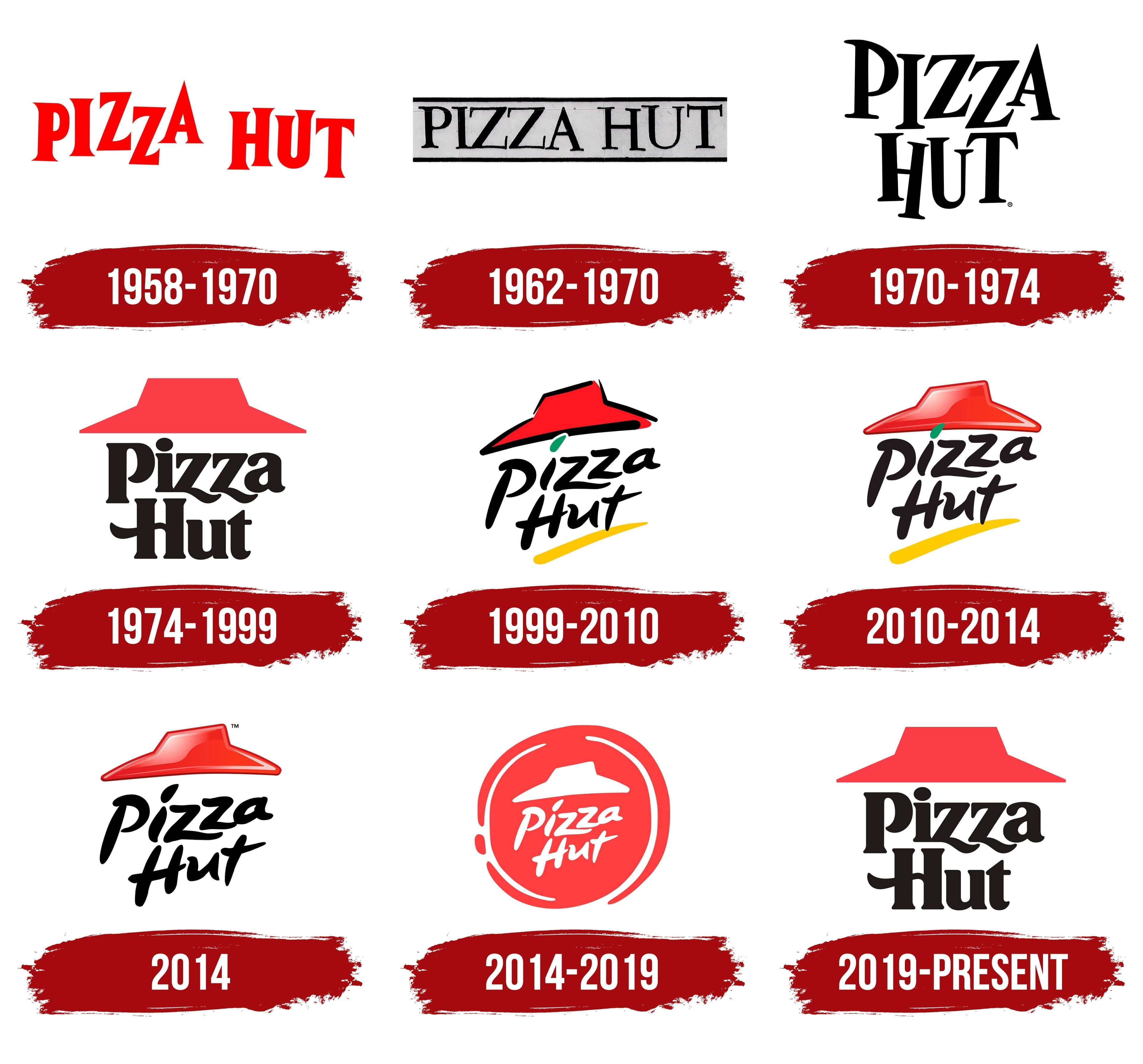 Pizza Hut Logo: 1958-1970