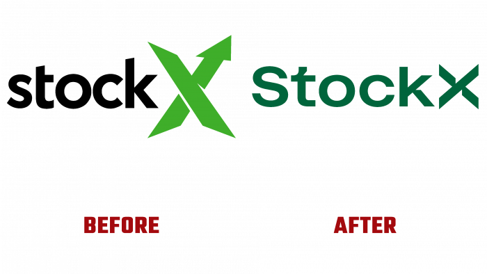 StockX Before and After Logo (history)