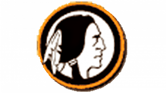 Boston Redskins Logo 1933-1936