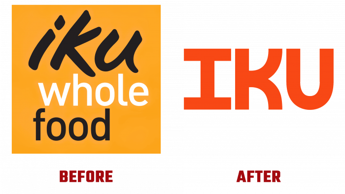 IKU Before and After Logo (history)