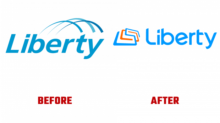 Liberty Before and After Logo (history)