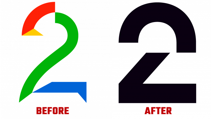 TV 2 (Norway) Before and After Logo (history)
