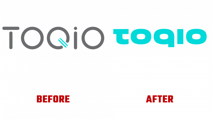 Toqio Before and After Logo (history)