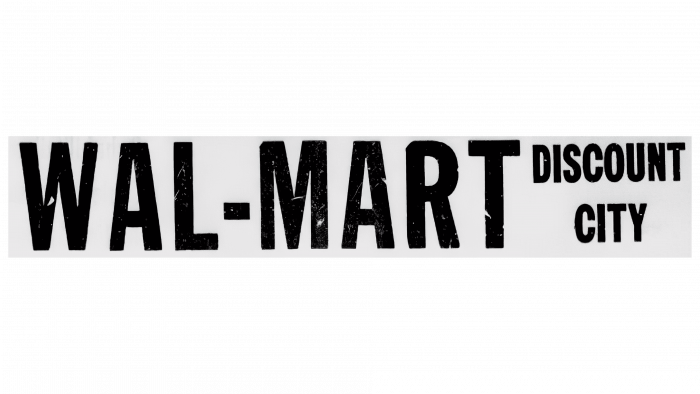 Wal-Mart Discount City Logo 1965-1967