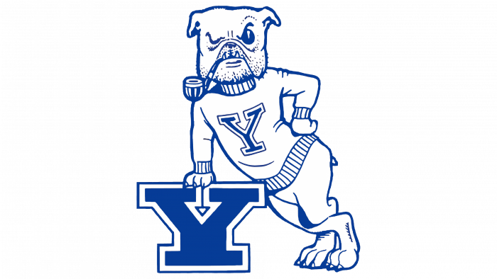 Yale Bulldogs Logo 1972-1995