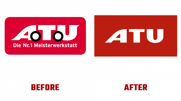 ATU Before and After Logo (history)