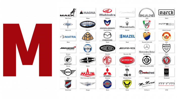 Car Brands that start with M