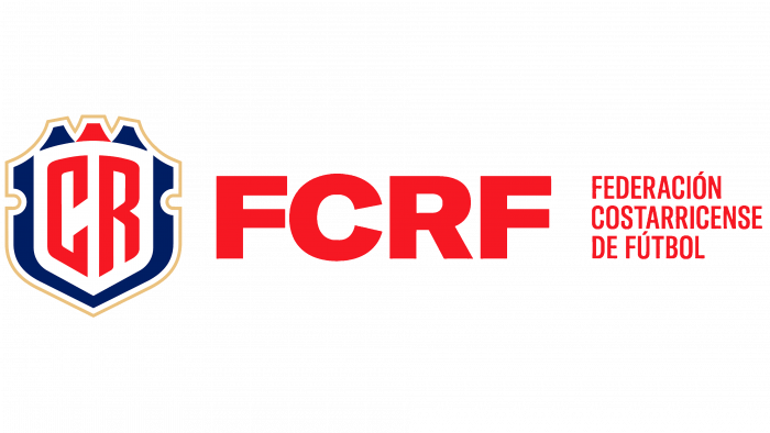 Federación Costarricense de Fútbol (FCRF) Emblem