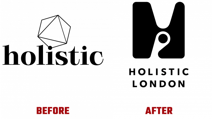 Holistic London Before and After Logo (history)