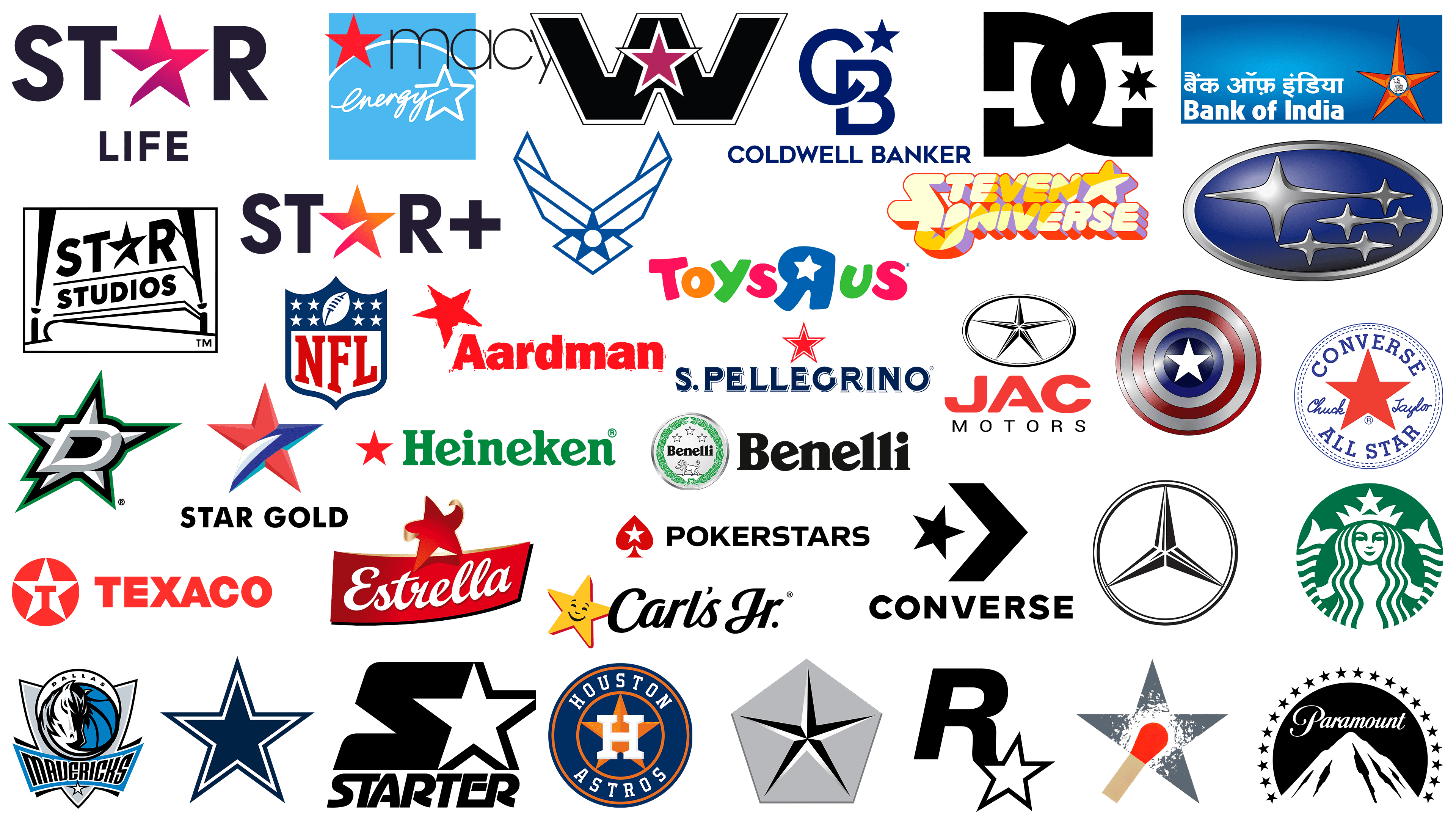 Most Famous Logos With A Star, 57% OFF | www.afaqcm.com