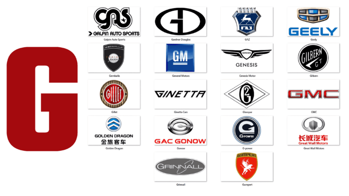 Cars Brands that start with G