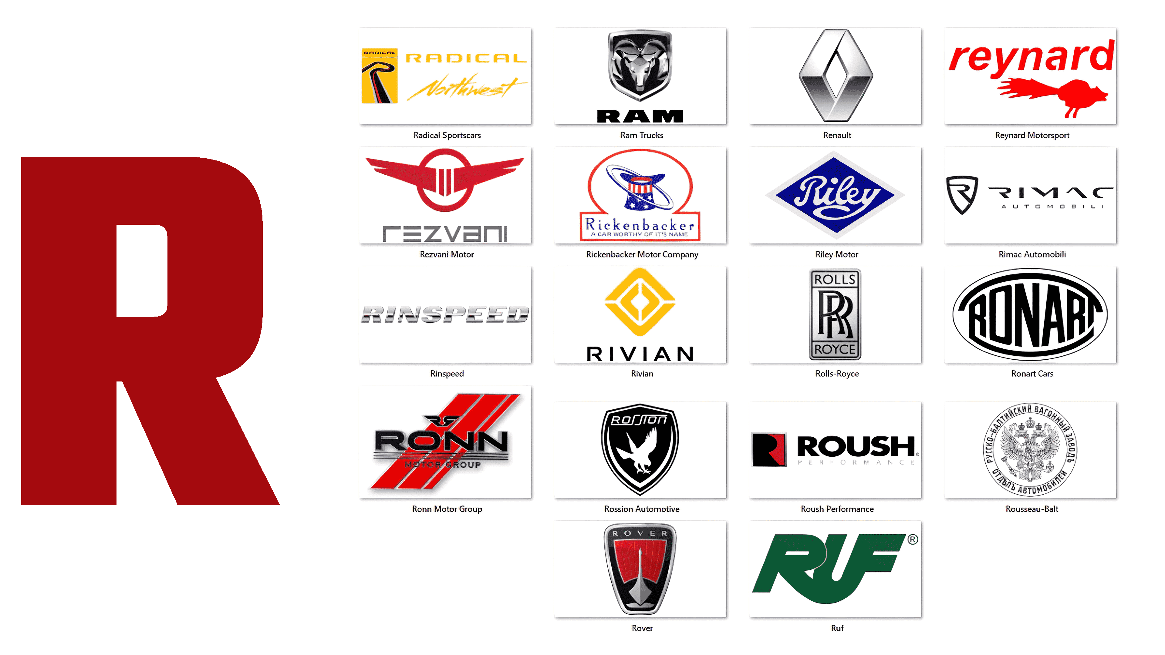 logos starting with r