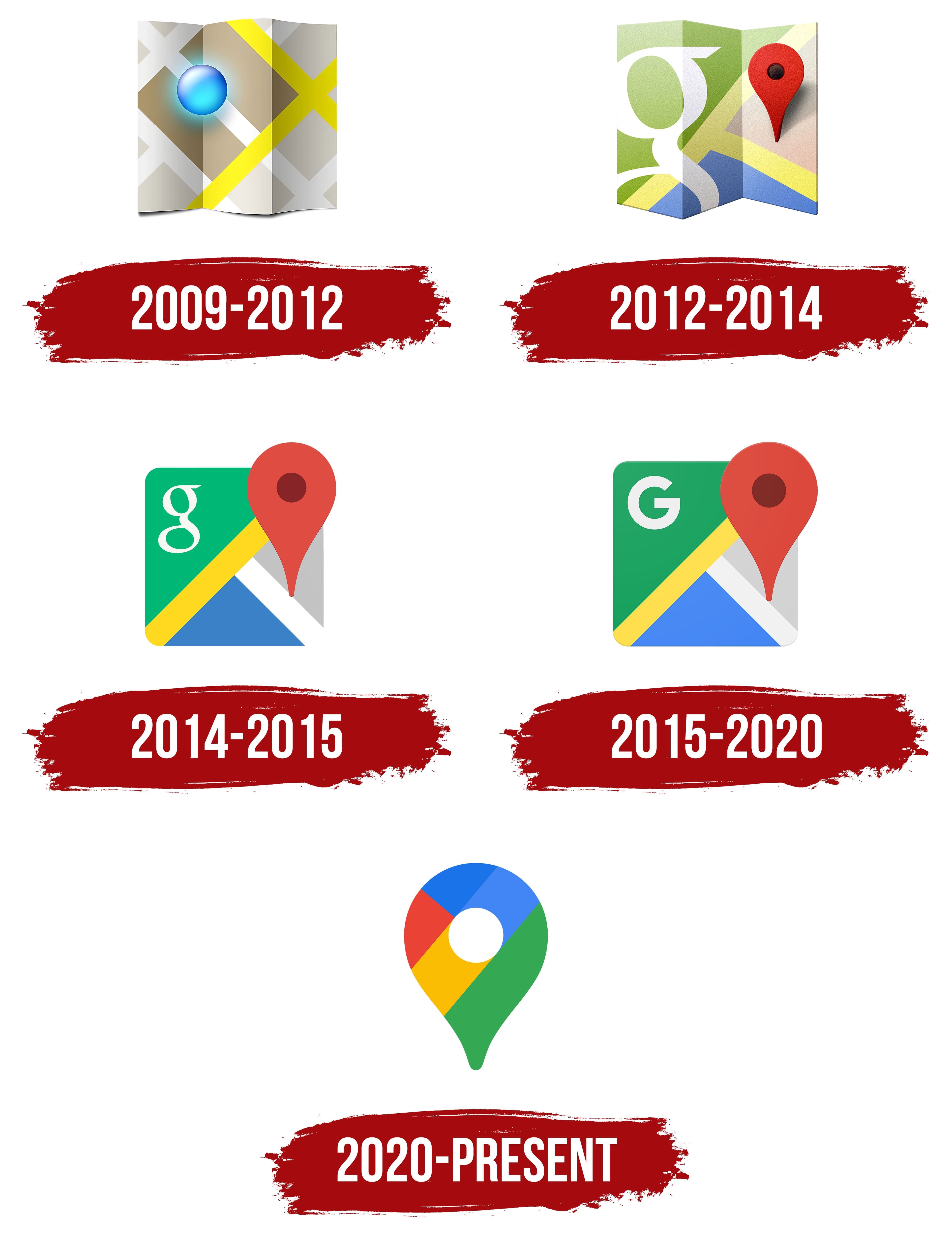 Các thiết kế logos google maps độc đáo và chuyên nghiệp nhất