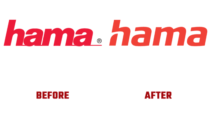 Hama Before and After Logo (history)