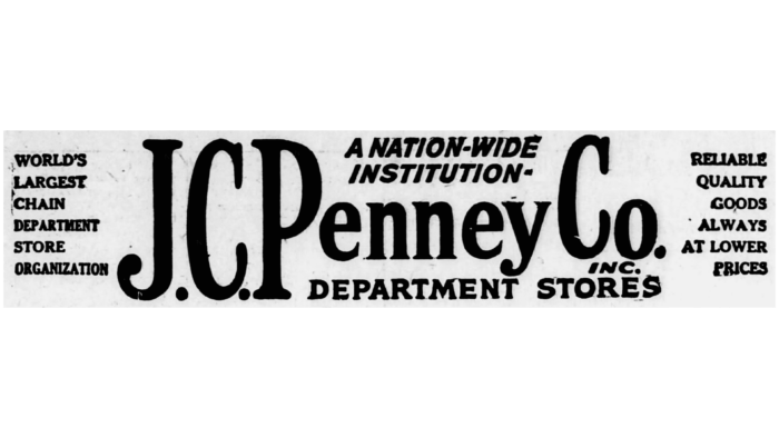 J.C. Penney Co., Incorporated Logo 1926