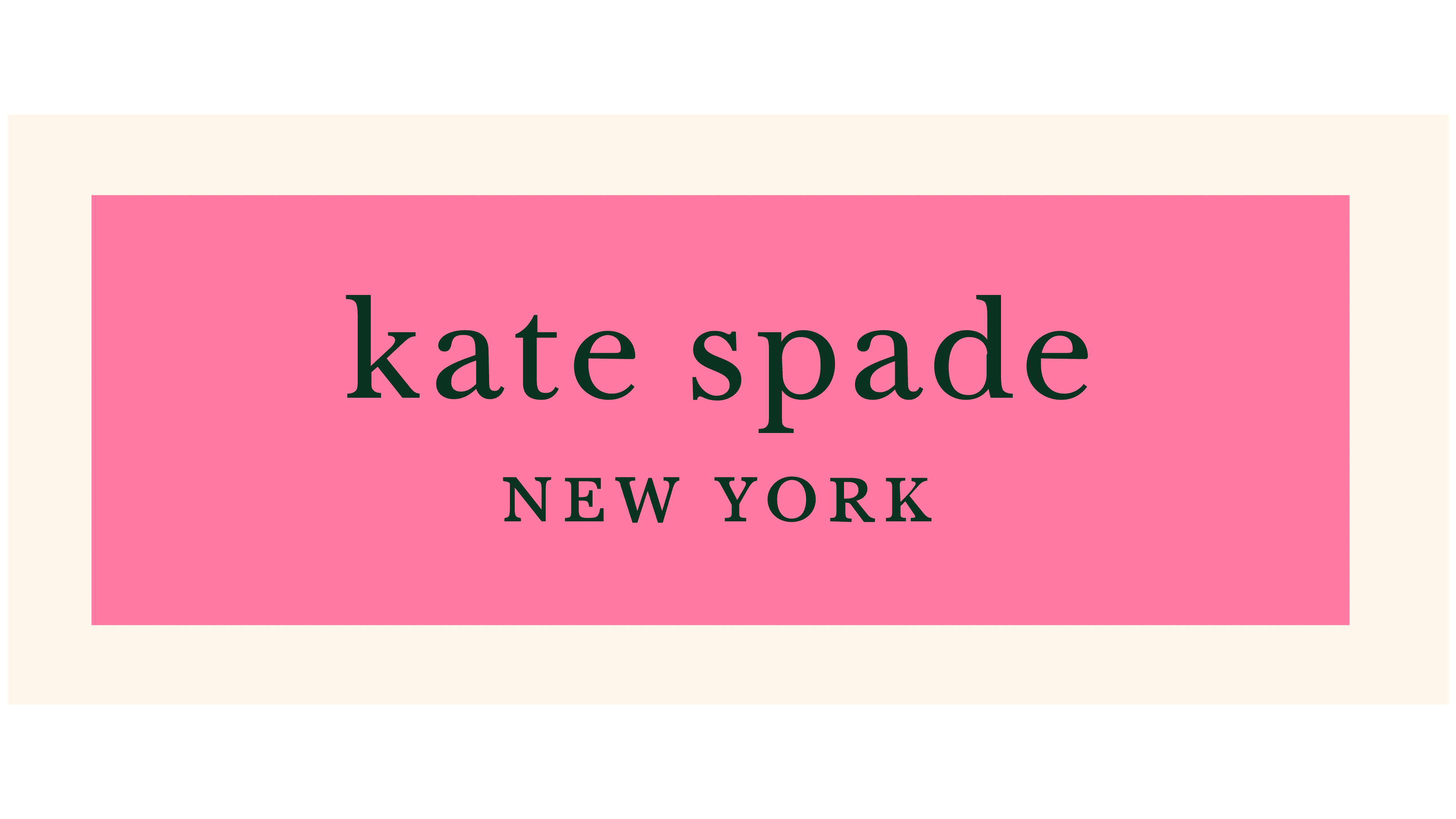 There's a New Kate Spade New York Logo and Design