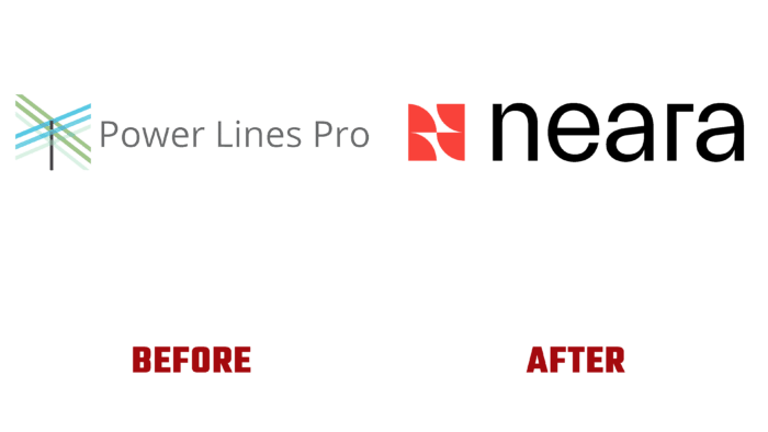 Neara Before and After Logo (history)