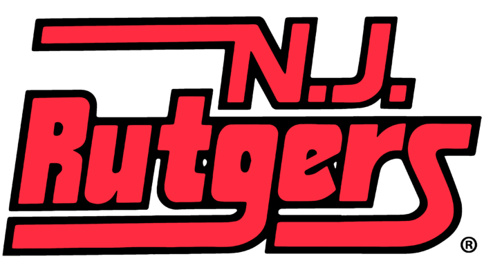 Rutgers Scarlet Knights Logo 1981