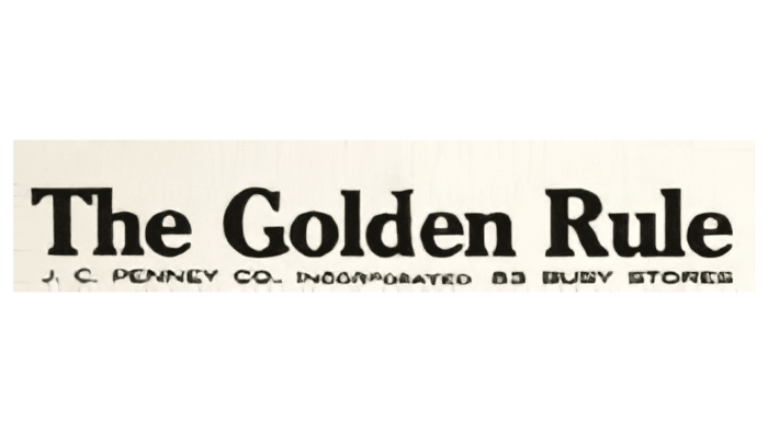The Golden Rule Logo 1909