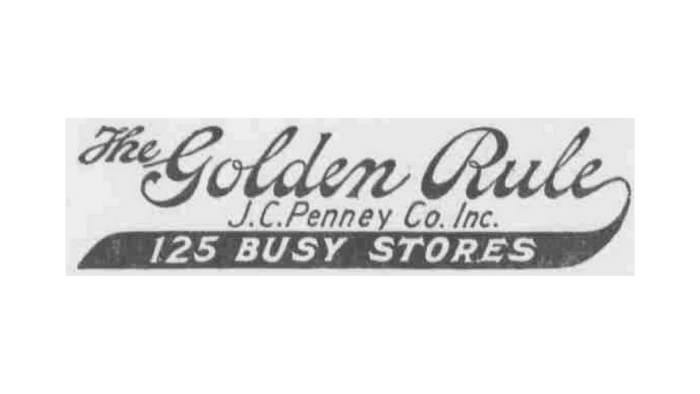 The Golden Rule Logo 1916