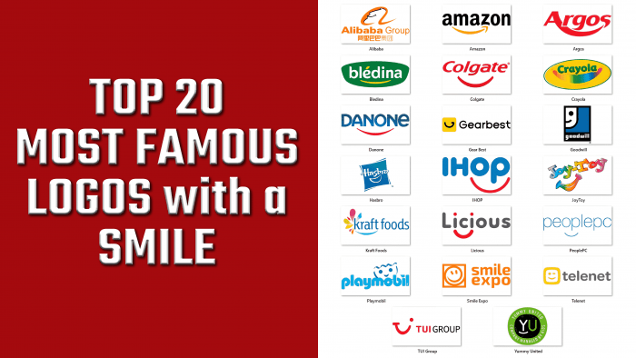 Top 20 Most Famous Logos with a Smile