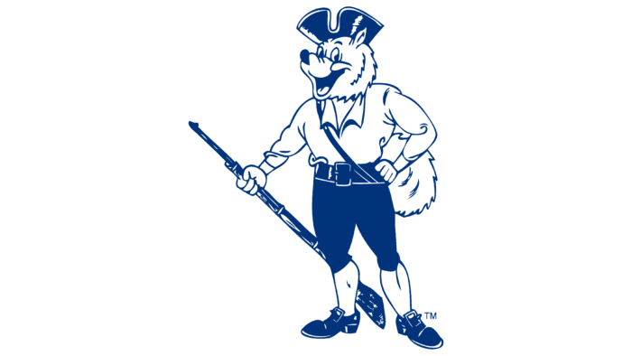 UConn Huskies Logo 1960