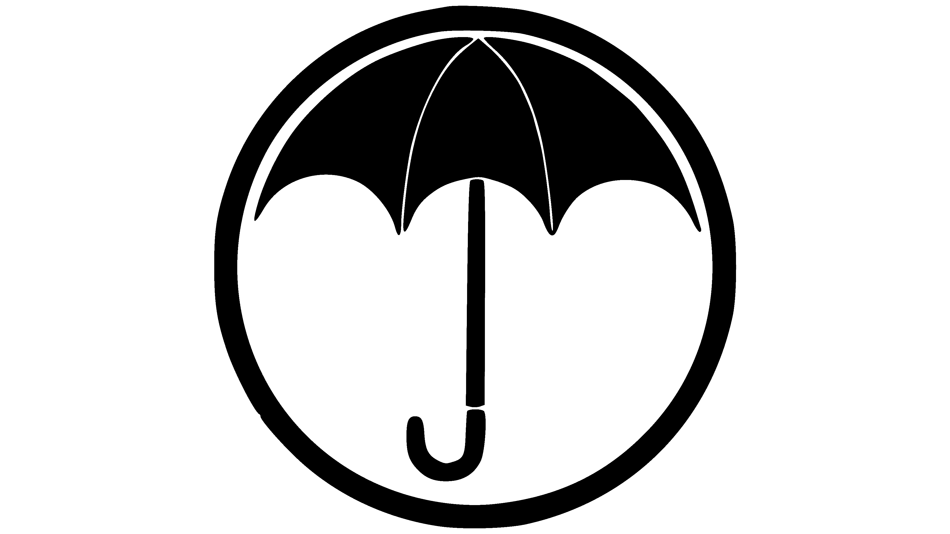 Porte-clés en caoutchouc avec logo The Umbrella Academy 