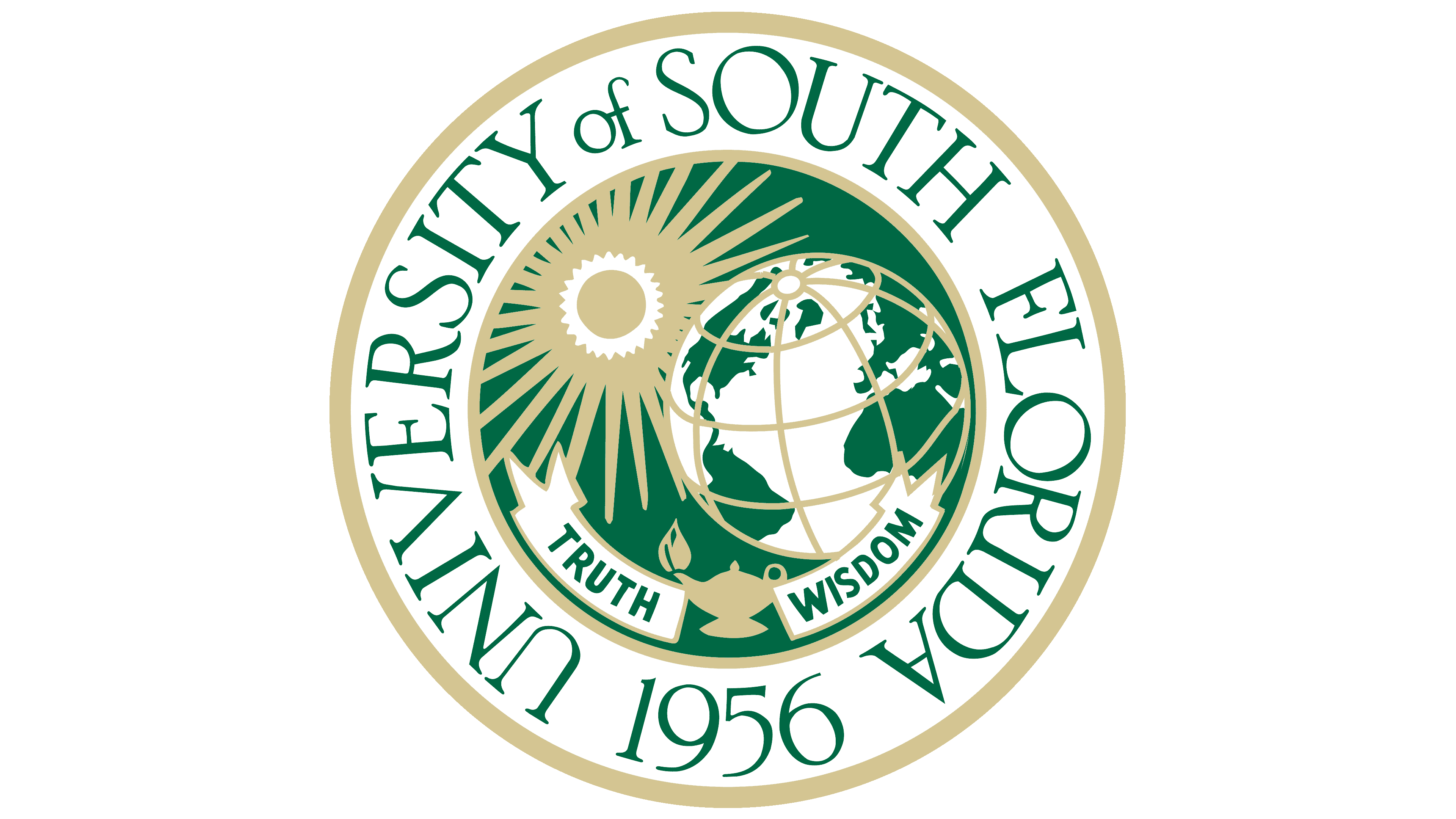 USF (University of South Florida) Logo Map EDU