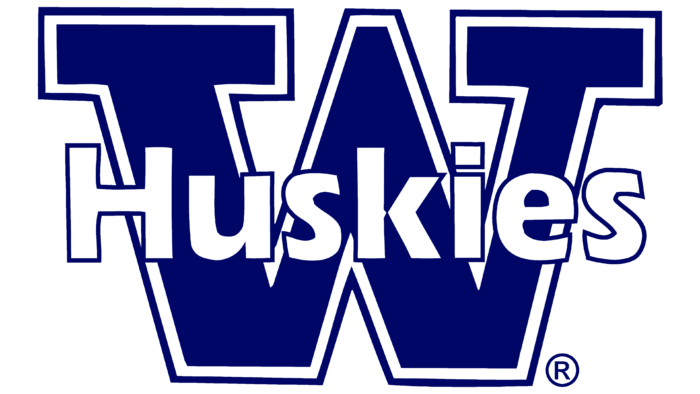 Washington Huskies Logo 1983