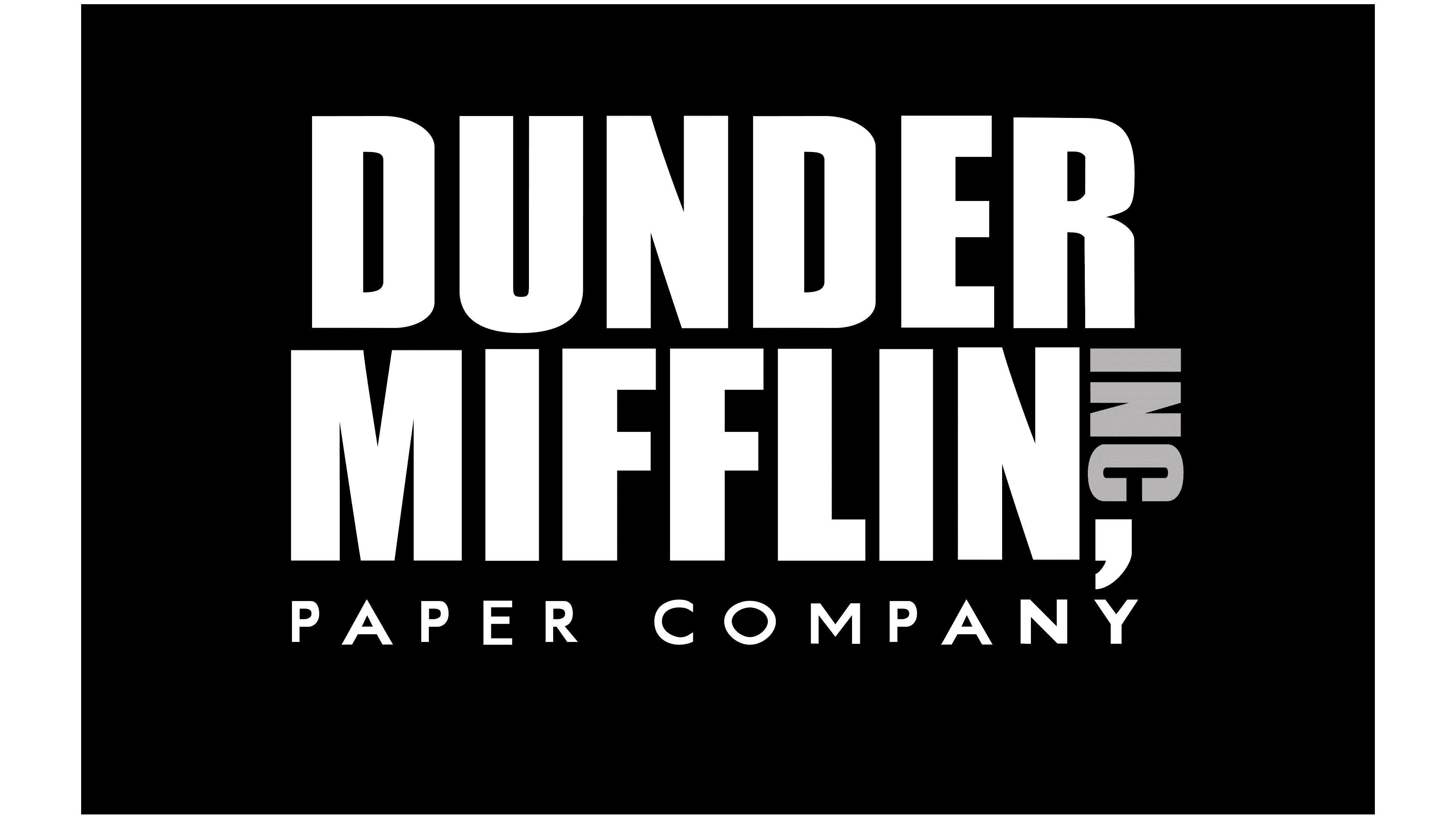 Dunder Mifflin Logo PNG Vector (EPS) Free Download