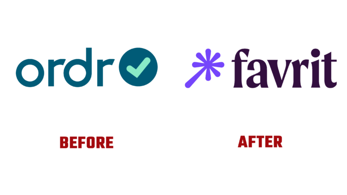 Favrit Before and After Logo (History)