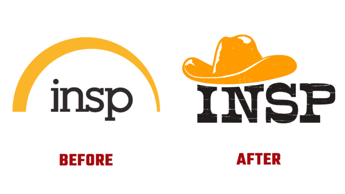 INSP Before and After Logo (History)