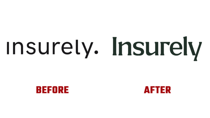 Insurely Before and After Logo (History)