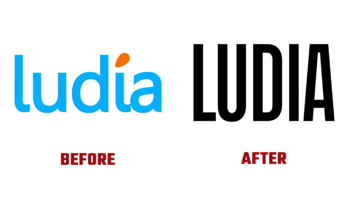 Ludia Before and After Logo (History)